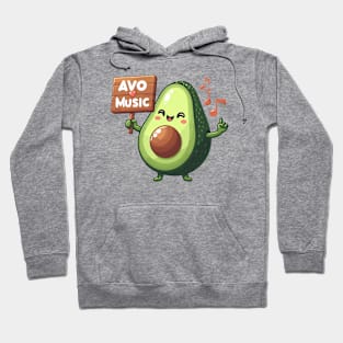 Avo love music. Hoodie